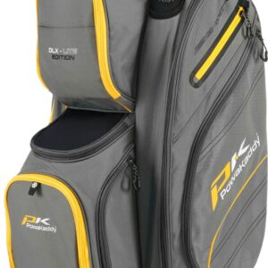 PowaKaddy DLX Lite MagLock Vognbag - Grå/Gul