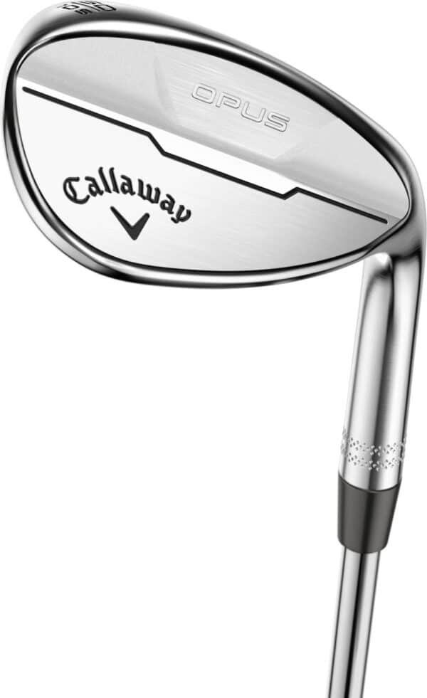 Callaway Opus Gap Wedge - Brushed Chrome - Højre - 50.0° / 10° / S - True Temper Dynamic Gold Mid 115 Stiff S300 Stål