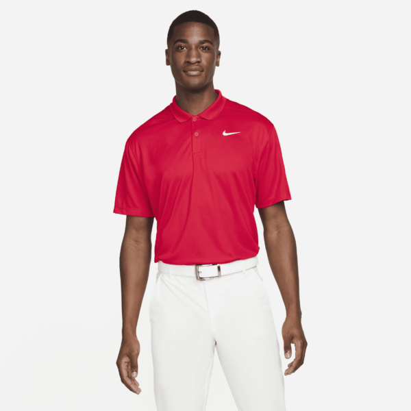 Nike Dri-FIT Victory-golfpolo til mænd - r⌀d