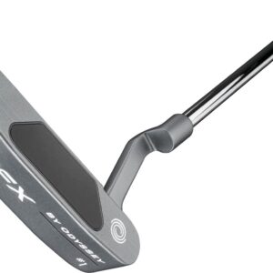 Odyssey DFX One CH (2025) Plumber Neck Putter - Chrome - Højre - Str. 33" - Odyssey DFX Pistol Standard Hvid/Grå
