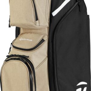 Taylormade Cart Lite Vognbag - Black/Tan