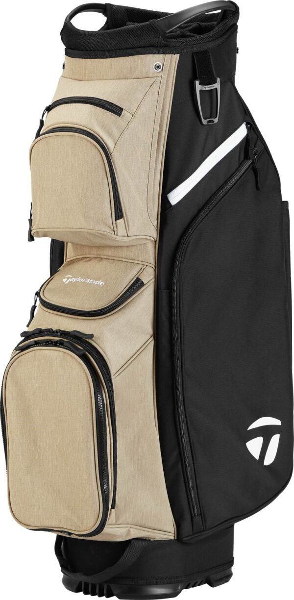 Taylormade Cart Lite Vognbag - Black/Tan