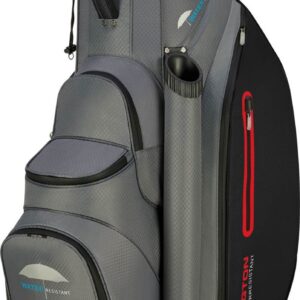Bennington QO9 WR Vandtæt Vognbag - Canon Grey/Black/Red