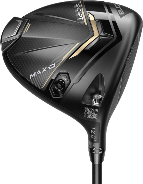 Cobra DS-Adapt MAX-D Dame Driver - Sort - Højre - 12.0° - UST Mamiya Helium Nanocore 4 Dame F1 Grafit
