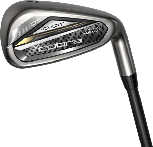 Cobra DS-Adapt Max Dame Jernsæt - Silver - Venstre - 6-9, PW, SW - KBS PGI 55 Dame Grafit
