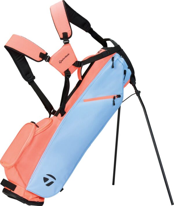 Taylormade FlexTech Carry Bærebag - Light Blue/Coral