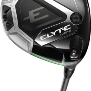 Callaway Elyte Herre Mini Driver - Sort - Højre - 11.5° - True Temper Project X Denali Charcoal 60 Stiff Grafit