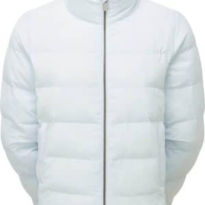 FootJoy ThermoSeries Insulated Dame Jakke - White/Light Blue - Str. L