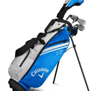 Callaway XJ 2 Junior Golfsæt - Blue/White - Højre - DR, FW, 7, 9, SW, Putter - Callaway XJ26 Junior Grafit