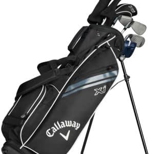 Callaway XJ 3 Junior Golfsæt - Black - Venstre - DR, FW, HY, 7, 9, SW, Putter - Callaway XJ26 Junior Grafit
