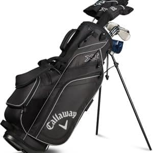 Callaway XT (2026) Junior Golfsæt - Black - Venstre - DR, FW, HY, 6-9, PW, SW, Putter - Callaway XT26 Junior Grafit