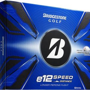 Bridgestone E12 Speed Golfbolde - White