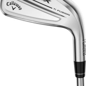 Callaway Apex Ti Fusion 250 Plated Herre Jernsæt - Silver - Højre - 5 - True Temper Dynamic Gold Mid 90 Regular R300 Stål