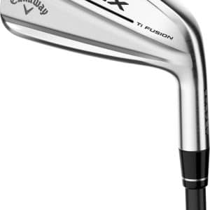 Callaway Apex Ti Fusion Plated Herre Jernsæt - Silver - Højre - 4 - True Temper Dynamic Gold Mid 100 Regular R300 Stål