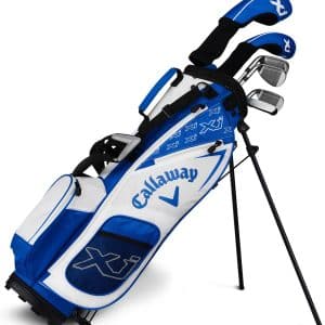 Callaway XJ Junior Golfsæt - White - Venstre - FW, 7, SW, Putter - Callaway Standard Junior Grafit