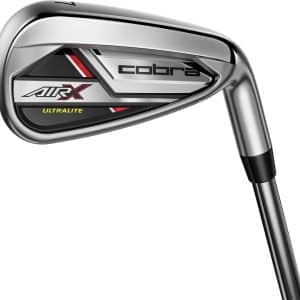 Cobra Air-X (2024) Herre Jernsæt - Sølv - Venstre - 5-9, PW - Cobra FST ULTRALITE Regular Stål