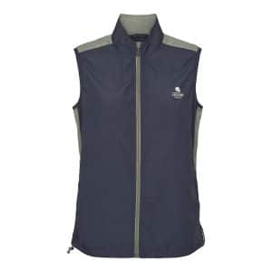 Emma Dame Windbreaker Vest Navy-Moss Green S