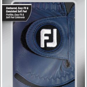 FootJoy Spectrum Læder Herre Golfhandske - Navy - Venstre - Str. S