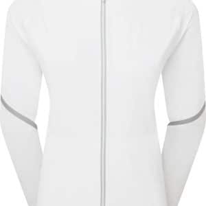 FootJoy TempoSeries Full-Zip Dame Jakke - White With Silver - Str. L