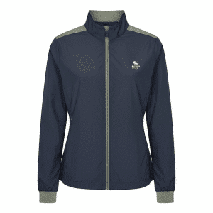 Megan Dame Windbreaker Navy-Moss Green S