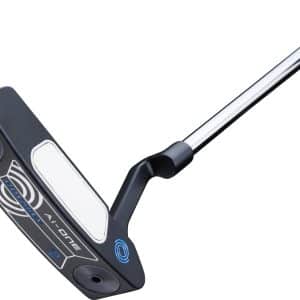 Odyssey Ai-One Two CH Plumber Neck Putter - Blå - Højre - Str. 33" - Odyssey Ai-ONE (2023) Midsize Hvid/Blå