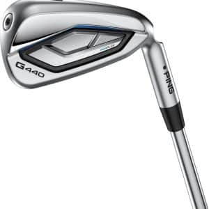 Ping G440 (Black Dot) Herre Jernsæt - Chrome - Højre - 52 - Ping Alta CB Blue Regular Grafit