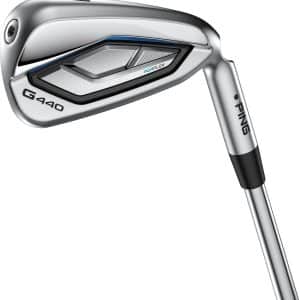 Ping G440 (Blue Dot) Herre Jernsæt - Chrome - Højre - 4-9, PW, UW - Ping Alta CB Blue Regular Grafit
