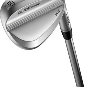 Ping Glide Forged Pro (Blue Dot) Herre Lob Wedge - Chrome - Højre - 58.0° / 10° / S - Ping Z-Z 115 Wedge Stål