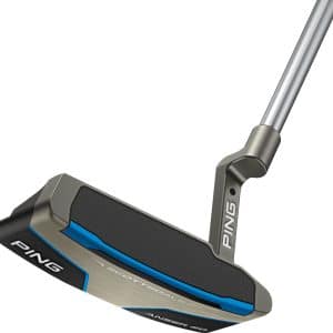Ping Scottsdale Anser 2D Plumber Neck Putter - Sort - Højre - Str. 35" - Ping Tour 2.0 PT (2025) Standard Blå/Hvid