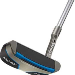Ping Scottsdale B63 Flow Neck Putter - Sort - Højre - Str. 35" - Ping Tour 2.0 PT (2025) Standard Blå/Hvid