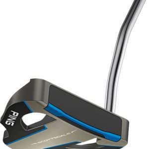 Ping Scottsdale CRAZ-E Double Bend Neck Putter - Sort - Højre - Str. 35" - Ping Tour 2.0 PT (2025) Standard Blå/Hvid