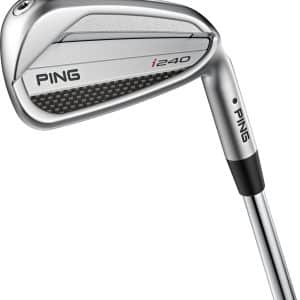 Ping i240 (Red dot) Herre Jernsæt - Silver - Højre - 4-9, PW, UW - Nippon Modus 3 Tour 115 Regular Stål
