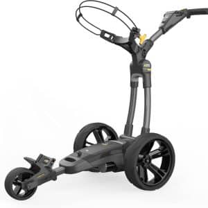 PowaKaddy CT6 EBS Elektrisk golfvogn - Sort - 220Wh, 29.6V (18 Huller)