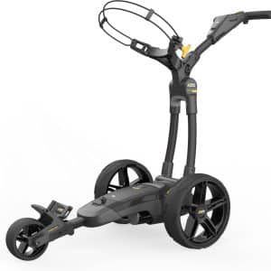 PowaKaddy FX1 Elektrisk golfvogn - Sort - 220Wh, 29.6V (18 Huller)
