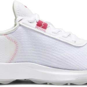 Puma Fusion Crush Sport Vandtætte Dame Golfsko Uden Spikes - Puma White/Garnet Rose - Str. 36 Normal