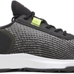 Puma Fusion Crush Sport Vandtætte Herre Golfsko Uden Spikes - Puma Black/Electric Lime - Str. 44 1/2 Normal