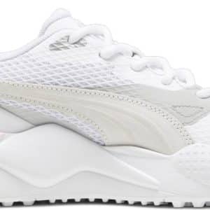 Puma Gs-X Efekt Vandtætte Dame Golfsko Uden Spikes - Puma White/Puma White/Pale Pink - Str. 36 Normal