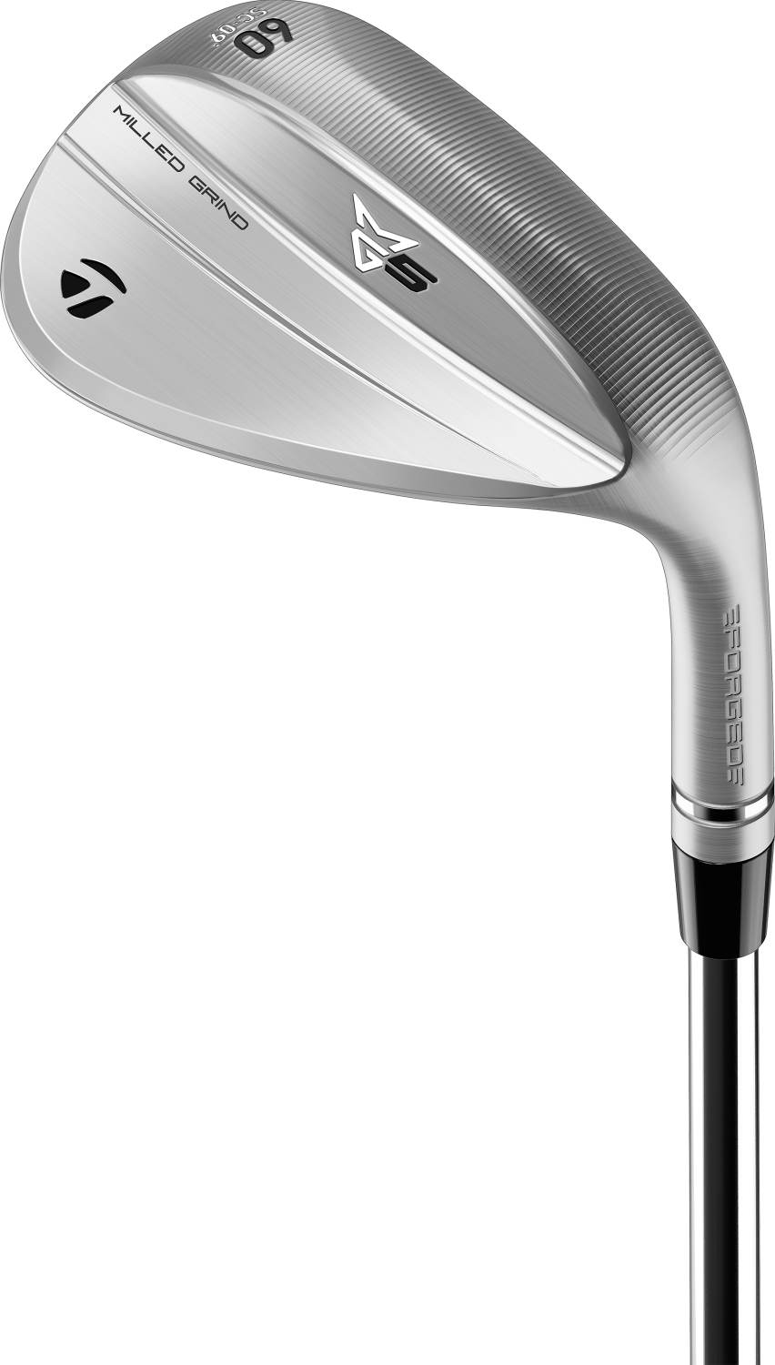 Taylormade Milled Grind 5 Lob Wedge - Satin Chrome - Højre - 58.0° / 10° / SB - UST Mamiya Recoil DART Stiff Grafit