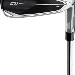 Taylormade Qi HL Herre Jernsæt - Chrome/Sort - Højre - 5-9, PW - KBS Max Lite 80 Regular Stål
