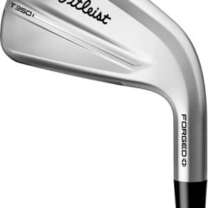Titleist T350 Junior Jernsæt - Chrome - Højre - 6-9, PW, GW - Mitsubishi Chemical MMT AMC Red Junior R4 Grafit