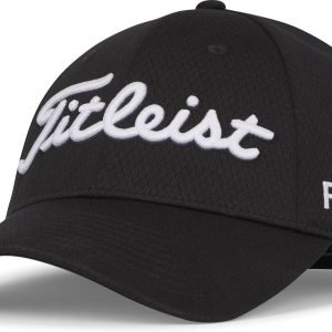 Titleist Tour Elite Herre Kasket - Black/White - Str. L / XL