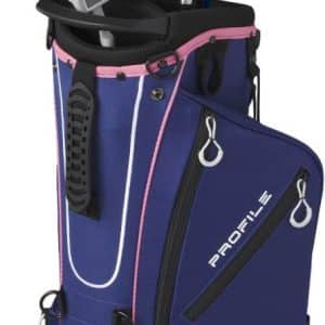 Wilson Profile Half Set Dame Golfsæt - Navy/Rose Gold/Silver - Højre - 5W, 5H, 7, 9, SW, Putter - Wilson Profile Dame Grafit