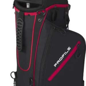 Wilson Profile Half Set Herre Golfsæt - Red/Black/Silver - Højre - 5W, 5H, 7, 9, SW, Putter - Wilson Profile Regular Grafit