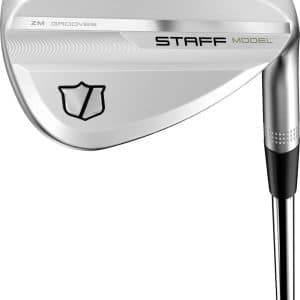 Wilson Staff Staff Model ZM Herre Gap Wedge - Chrome - Venstre - 52.0° / 08° / ZM - True Temper Dynamic Golf Spinner 115 Stiff S200 Stål