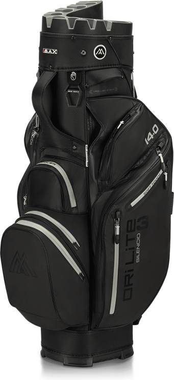 Big Max Dri Lite Silencio 3 Vandtæt Vognbag - Black
