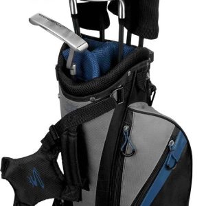 Cobra Junior Box 10-12 År Junior Golfsæt - Black/Blue - Venstre - DR, FW, HY, 7, 9, SW, Putter - Cobra King Cobra Junior Grafit