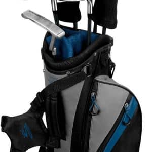 Cobra Junior Box 7-9 År Junior Golfsæt - Black/Blue - Venstre - DR, HY, 7, 9, SW, Putter - Cobra King Cobra Junior Grafit