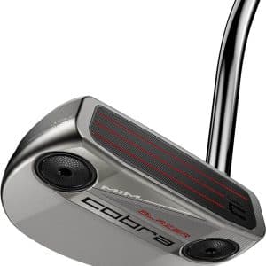 Cobra MIM Blazer Single Bend Neck Putter - Silver - Højre - Str. 34" - Super Stroke Zenergy GT (2026) 1.0 Sort/Hvid