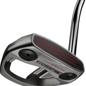 Cobra MIM Camino Single Bend Neck Putter - Silver - Venstre - Str. 34" - Super Stroke Zenergy GT (2026) 1.0 Sort/Hvid