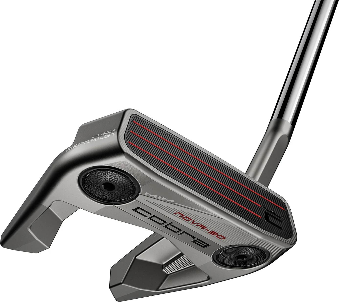 Cobra MIM Nova 30 Slant Neck Putter - Silver - Højre - Str. 34" - Super Stroke Zenergy GT (2026) 1.0 Sort/Hvid